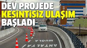 BAŞKAN ZOLAN'IN ÜÇGEN KÖPRÜLÜ KAVŞAĞI TRAFİĞE AÇILDI